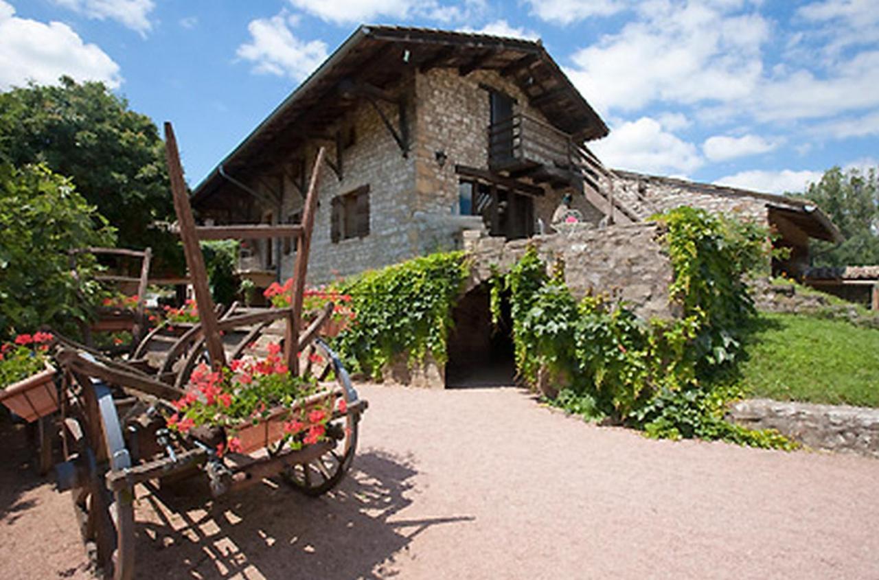 Logis Hôtel Restaurant La Vieille Ferme, Mâcon Nord Sancé Exterior foto